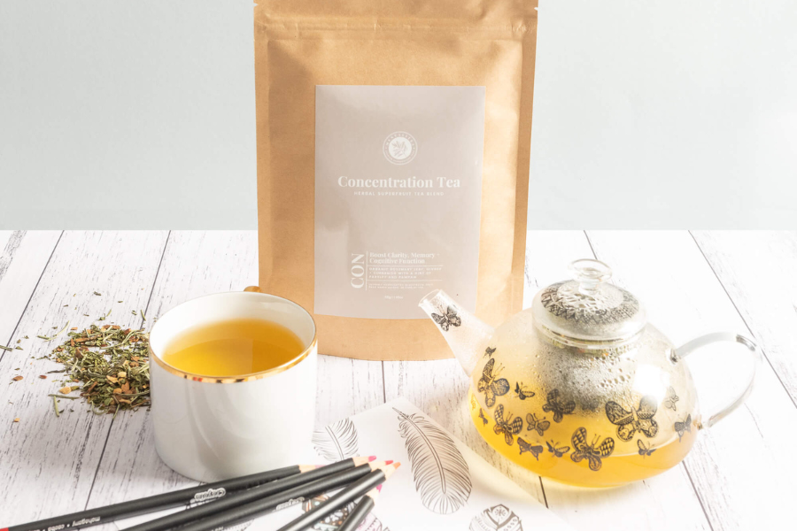 Mentalitea Collective Concentration Tea - organic tea- loose leaf tea